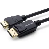 Microconnect MC-DP-HDMI-1000 Videokabel-Adapter 10 m DisplayPort Zwart (MC-DP-HDMI-1000)