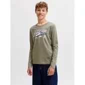 Jack & jones Longsleeved T-shirt Boys 140 Groen