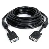 Cablexpert Premium VGA monitor kabel met ferriet kernen - CU koper aders / zwart - 15 meter