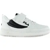 FILA Rega Nf Velcro Kids White-black Maat: 30 | Schoenen Outlet | Unisex | Zwart