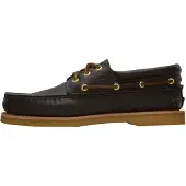 Timberland Heren Handgemaakte bruine leren bootschoenen (44 W), Leer, Plat, Veters, Casual, Klassiek TB0A2QKYW011