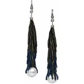 Avant Garde Oorbellen 'Vessira' blauw