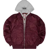 Lonsdale Winterjas 'CLIFTON ALL SEASONS' donkerrood