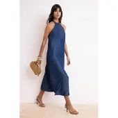 Trendyol Jurk 'TWOSS26EL00355' kobaltblauw