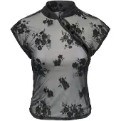 ONLY Onlmai Top Dames Zwart Xs