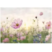 WALLARENA - Fotobehang - 150x105 cm - bloemen, natuur, slaapkamer, woonkamer, vliesbehang