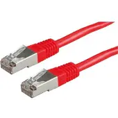 Value Patchkabel Cat.6 (klasse E) S/FTP (PiMF), rood, 1,5 meter