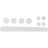 Messingschlager stickerset voor de bescherming van het frame/vork rms 9-delig transparant
