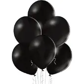 GoDan S.A Ballonnen - Zwart - 30cm - 100st.