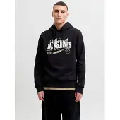 Jack & Jones Sweatshirt taupe / zwart / wit