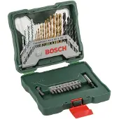 Bosch Accesorios X-Line 2607019324 Boor- en bitassortiment 30-delig Metaal, Steen, Beton, Hout, Metselwerk, Plexiglas
