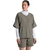 Craghoppers Nosilife Medina T-shirt Met Korte Mouwen Groen 34 Vrouw