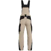 FHB Pascal Tuinbroek Beige-Zwart maat 56 heren