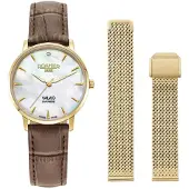 Roamer Analoog horloge '- Date watch Valais Ladies Interchangeable Box Set - Quartz - Watch case width: 32 mm' wit