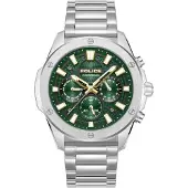 Police Analoog horloge '- Chronograph Moonstrike - Quartz watch movement - Watch case width: 50.5 mm - Stainless steel' groen