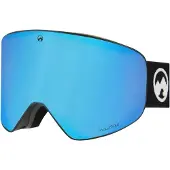 MowMow Sportbril 'STEALTH Ski Goggles - Photochromic Lens - ECO: Bioresin Frame & Recycled - UV400 - Unisex' blauw