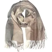 Kumixi Sjaal 'Fransen' camel
