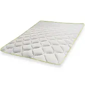 THE WHITE STONE Verkoelend Topmatras met Elastieken 160x190 160x190 cm