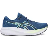 Asics Heren Sneakers GEL-Excite 11 blauw (44), Plat, Veters, Casual, Sportief, Grijs, Mesh 1011C080