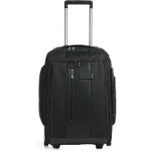 Piquadro Brief 2 wielen Rugzak trolley 53 cm Laptopvak zwart