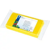 Staedtler Noris boetseerklei. blok 1 kg geel