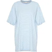 Mey Bigshirt Serie Simple Stripes Alice Blue | Maat 42
