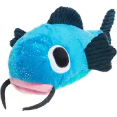 BARK catfisch claude meerval hide & seek pluche blauw 21,5x24x11 cm