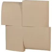 Woood Tide Wanddeco - Betonlook - Zand - 86x86x11
