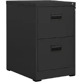 vidaXL Archiefkast 46x62x72,5 cm staal antracietkleurig