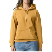 Gildan GSF500 Softstyle Midweight Sweat Adult Hoodie - Geel