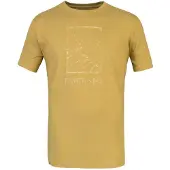 Hannah Skatch T-shirt Met Korte Mouwen Geel M Man
