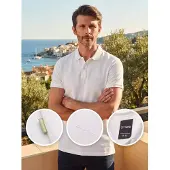 OMBRE Italian style lecce heren poloshirt - style-italie