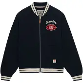 Superdry Tussenjas 'Country Club' marine / rood