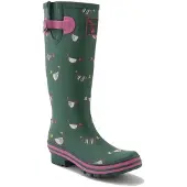 Evercreatures Regenlaarzen voor dames Chicken