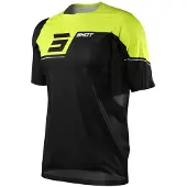 Shot Race Gear Rogue Revolt Short Sleeve Jersey Zwart / Geel