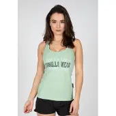 Gorilla wear Top 'Verona' mintgroen / zwart / wit
