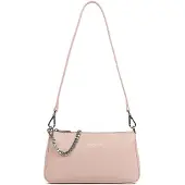 Lancaster Schoudertas 'Lancaster Sac trotteur Zippée Suave Even Poudre' pink