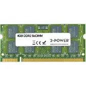 2-Power MEM4303A, 4 GB, 1 x 4 GB, DDR2, 800 MHz, 200-pin SO-DIMM, Groen