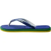 Havaianas Muiltjes 'Brasil' blauw / geel / groen / wit
