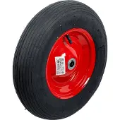 Kraftmann Kruiwagenwiel Luchtwiel met slang 400 mm