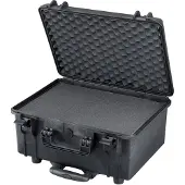PLASTICA PANARO 465H220TR koffer zwart incl. plukschuim