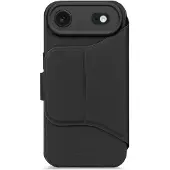 Decoded Zwartured Silicone 2 In 1 Wallet iPhone Air Hoesje Zwart