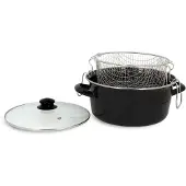 Menastyl THEKITCHENETTE Friteuse met deksel 3645580 26cm Alle warmtebronnen inclusief inductie