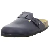 Natural Sense unisex pantoffels klomp leer blauw 1095024