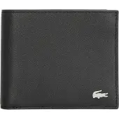 Lacoste Portemonnee 'FG 11.5 cm' zwart