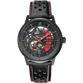 Pierre Lannier Analoog horloge 'Paddock' zwart