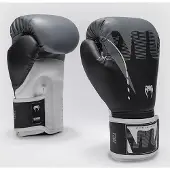 Venum Adrenaline Bokshandschoenen Zwart Zilver Grijs - 8 OZ