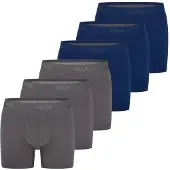 Sloggi Heren lang short / pant 6 pack SLG Base