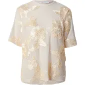 Sisters point Shirt geel / pasteelgeel