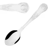 HorecaTraders Puddinglepel Luxe Patroon RVS 14cm | 12 stuks